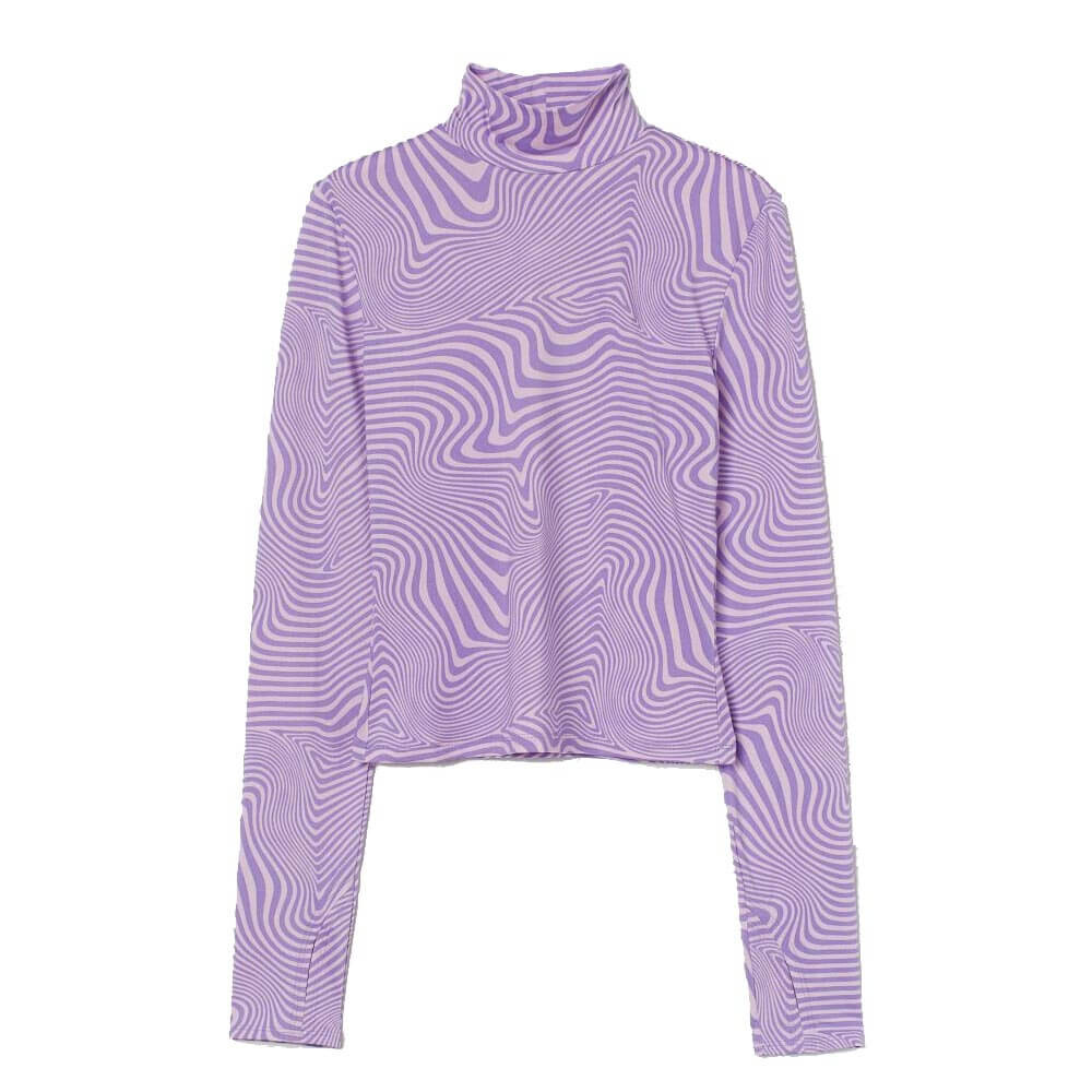 

Водолазка H&M, сиреневый