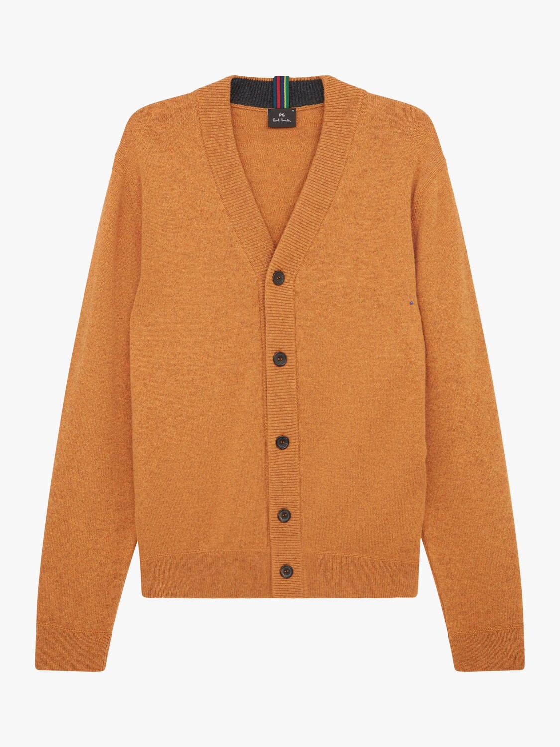

Кардиган из мериносовой шерсти с длинными рукавами Paul Smith, желтый