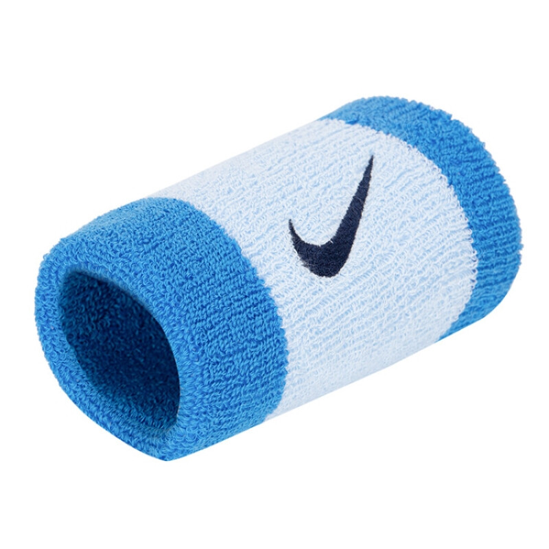 

Спортивная повязка на запястье Nike Fingerband, черный/синий/голубой
