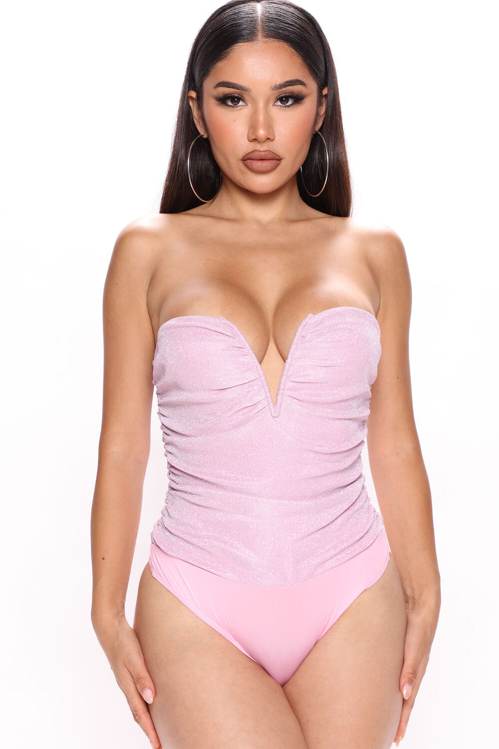 

Боди Fashion Nova FB90022, розовый