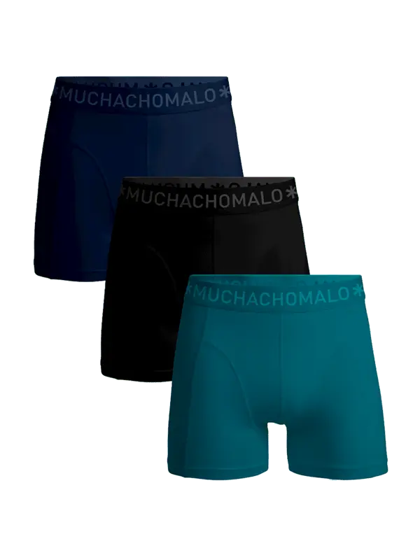 

Набор из 3 мужских боксеров Muchachomalo, мультиколор