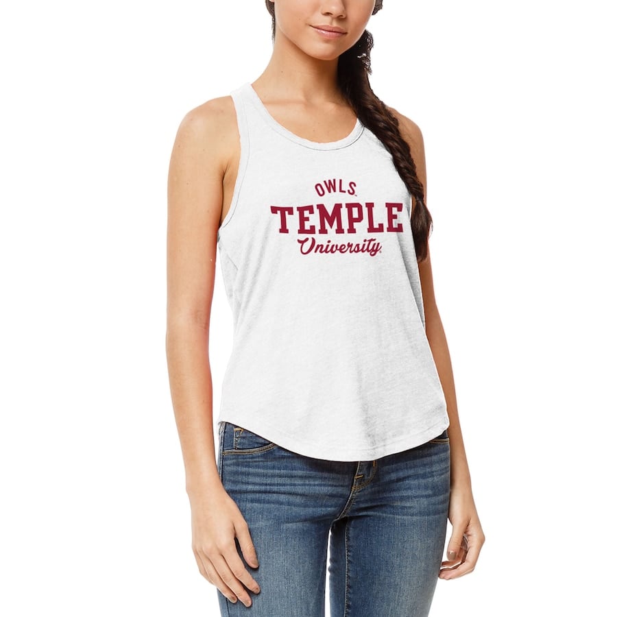 

Топ League Collegiate Wear Temple Owls, белый