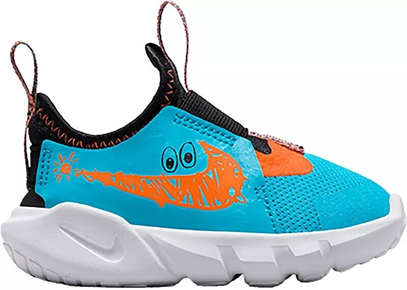 

Детские кроссовки Nike Flex Runner 2 Lil для начальной школы, синий/оранжевый