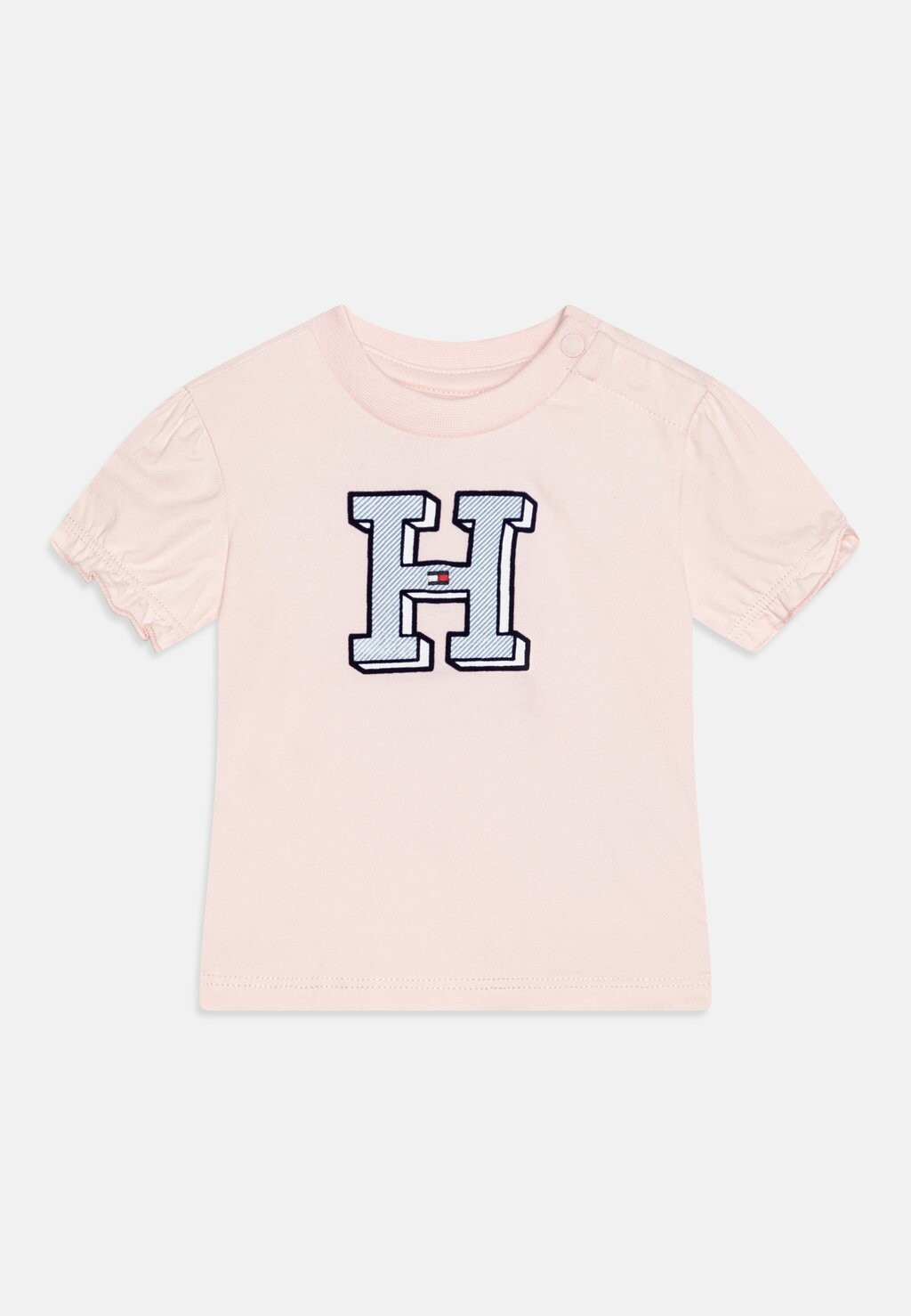 

Футболка с принтом BABY ITHACA TEE UNISEX Tommy Hilfiger, цвет rose