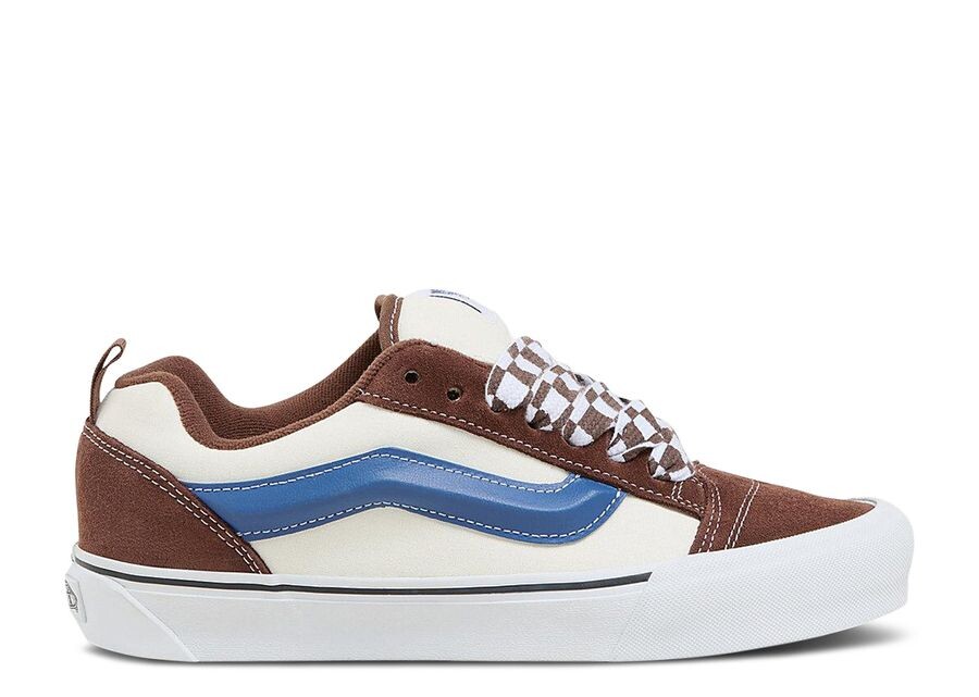 

Кроссовки Vans Knu Skool, цвет Mega Check Potting Soil