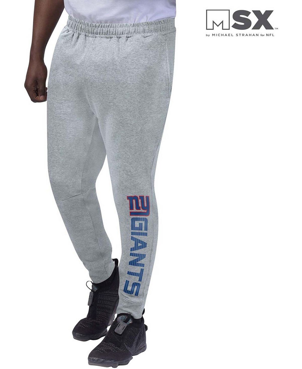 

Мужские брюки-джоггеры new york giants heather grey MSX by Michael Strahan, мульти