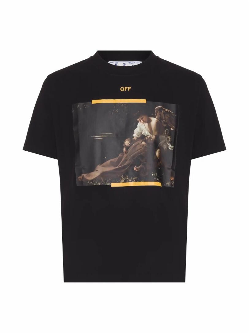 

Футболка с принтом Caravaggio Off-White