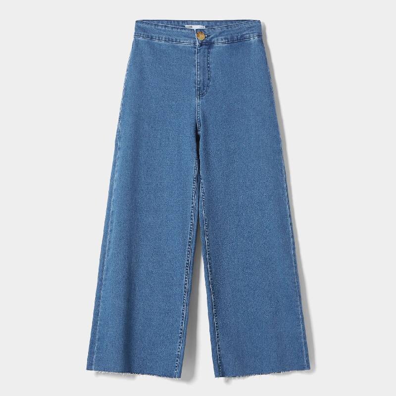 

Джинсы Bershka Culotte, синий