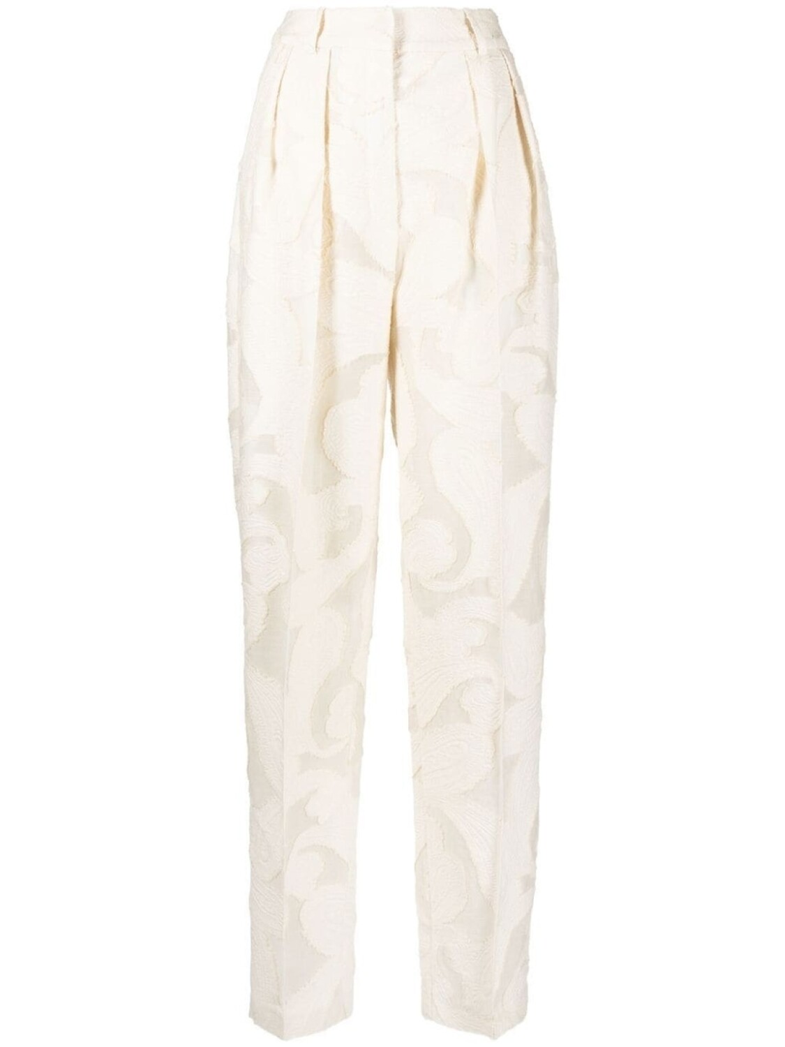 

The Mannei 'Nausa' high-waist pants, нейтральный цвет
