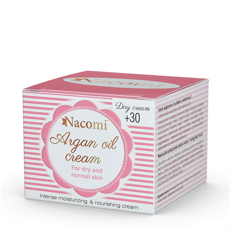 Nacomi Argan Oil Cream аргановый дневной крем для сухой и нормальной кожи 30+ 50мл