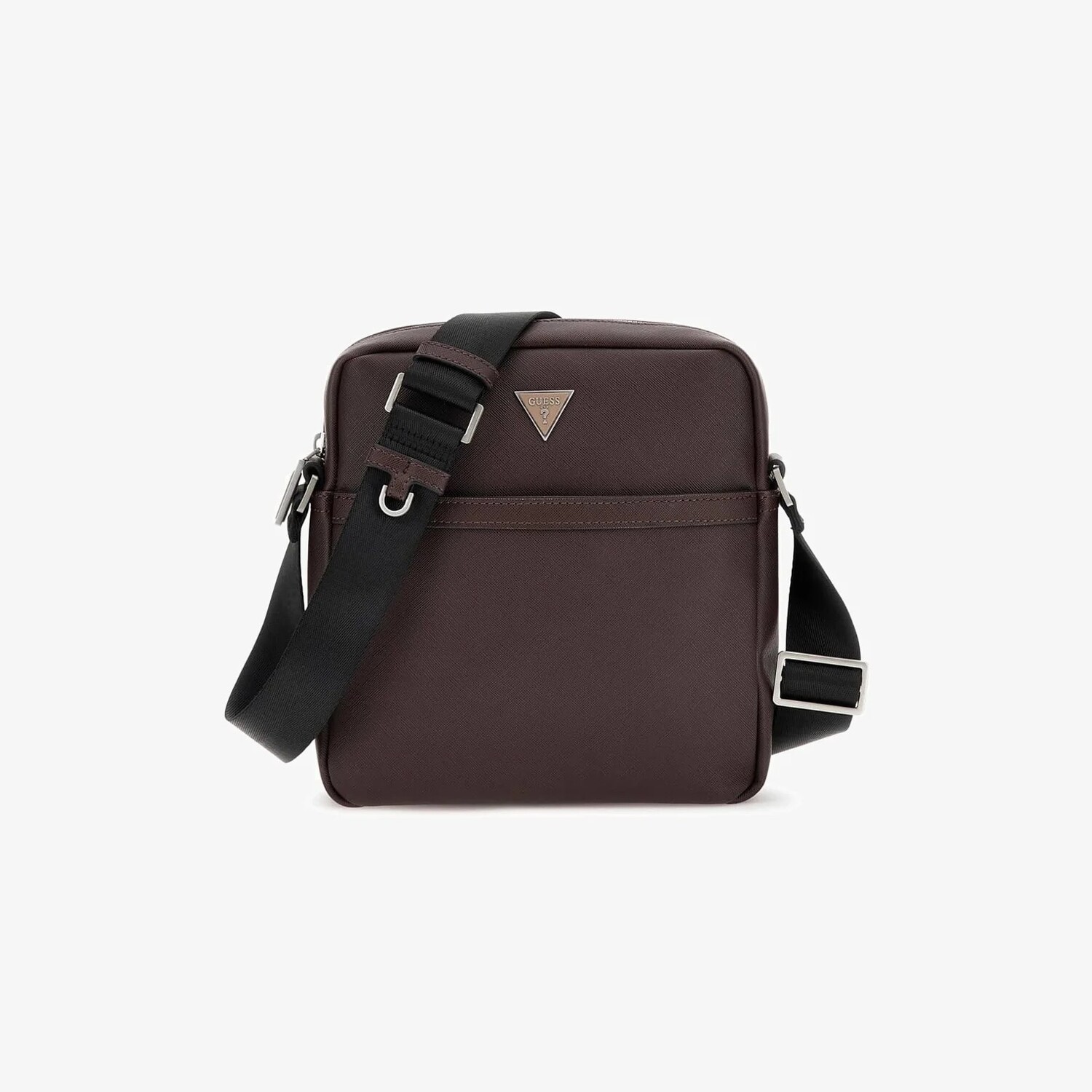 

Сумка кросс-боди Guess Crts Sffn Smrt Tp Zip Xb Flt, коричневый