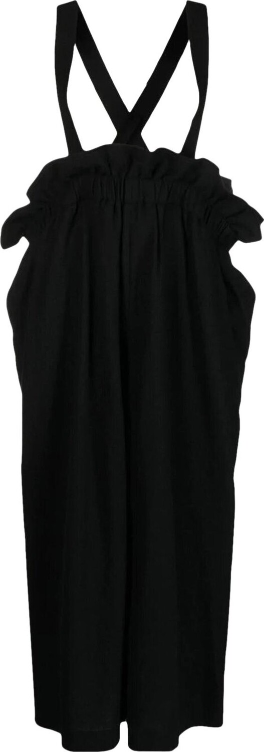 

Брюки Comme des Garçons Noir Nei Kinomiya Suspender Wide Pants 'Black', черный