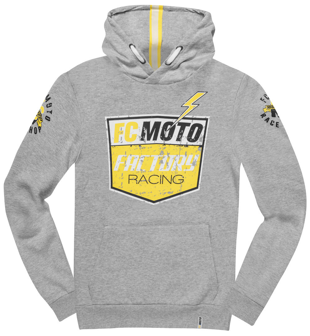 Толстовк FC-Moto Crew-H, серый
