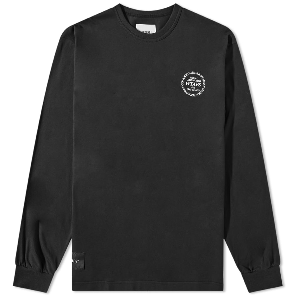 

Футболка WTAPS Long Sleeve Urban Transition Tee, Черный