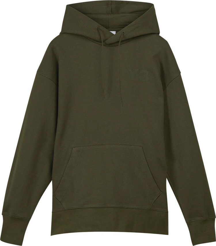 

Худи Y-3 Classic Chest Logo Hoodie 'Cargo', зеленый