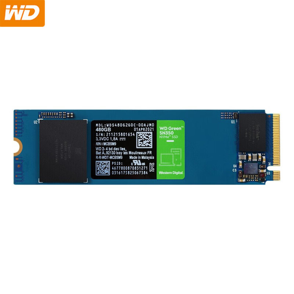 

SSD-накопитель Western Digital Green SN350 480GB