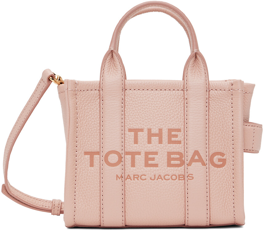 

Бежевая объемная сумка Micro 'The Tote Bag' Marc Jacobs