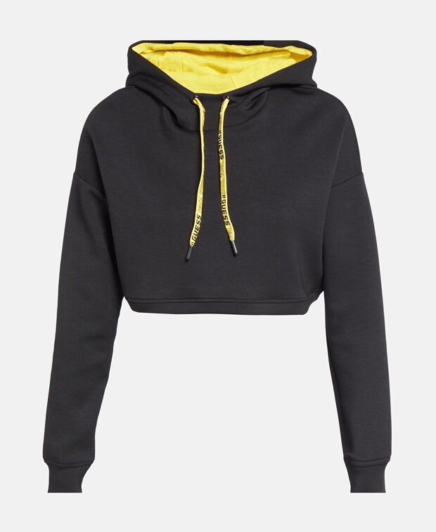 

Толстовка с капюшоном Guess, икра черная