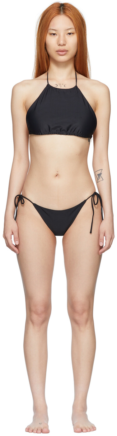 

Черное бикини Gia и галстуки Jade Swim, Черный