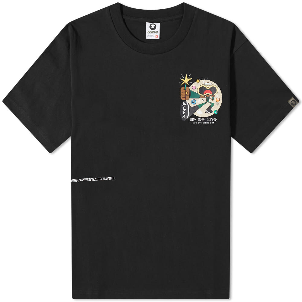 

Футболка APE x Sebastian Schwamm Alfa AAPE by A Bathing Ape