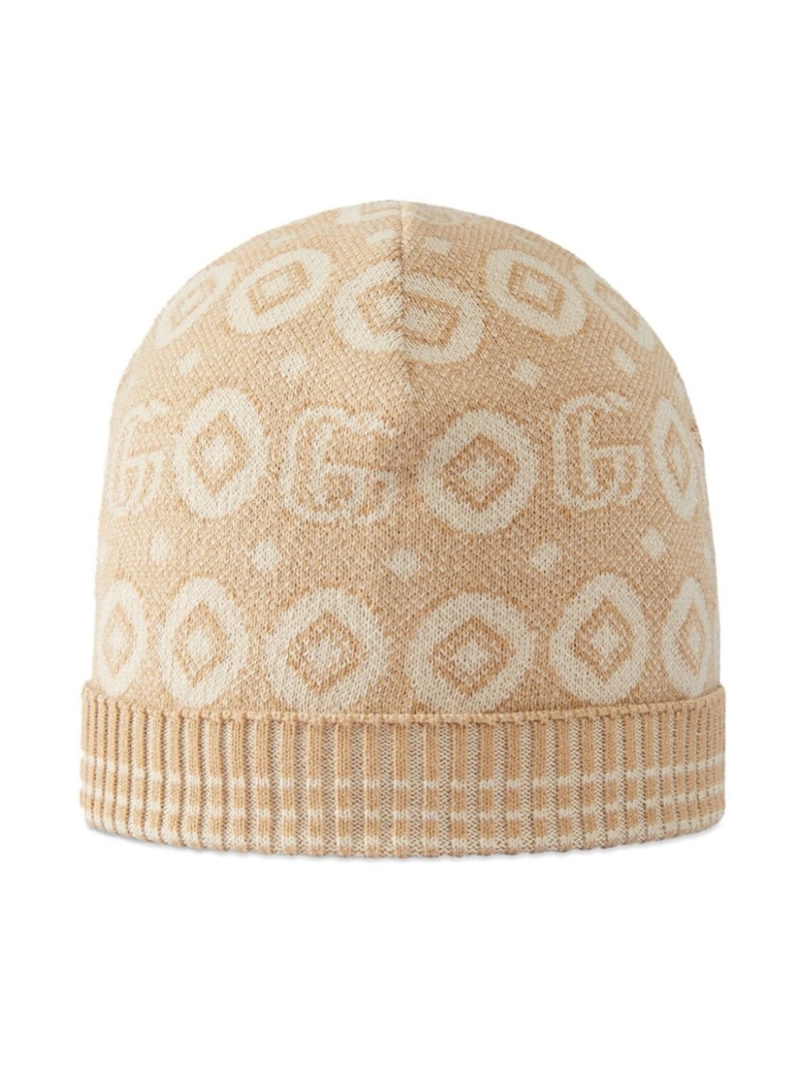 

Gucci Kids шапка бини с логотипом Double G, нейтральный цвет