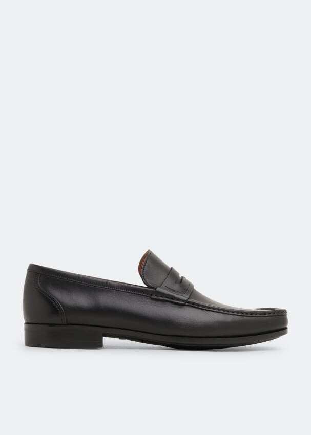 

Лоферы MAGNANNI Leather Penny Loafers, синий