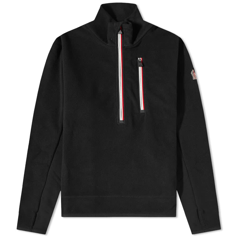 

Толстовка Moncler Grenoble Quarter Zip Fleece, Черный