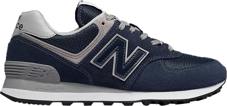 Кроссовки New Balance Wmns 574 Core 'Navy', синий - фото