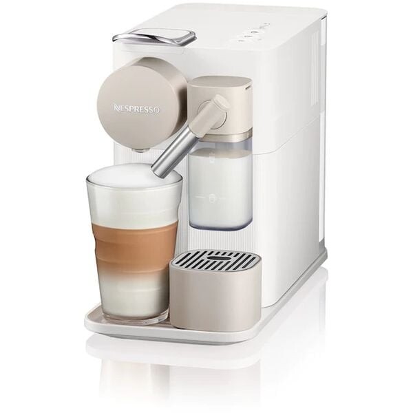 

Кофемашина Nespresso Lattissima One, капсульная, белый