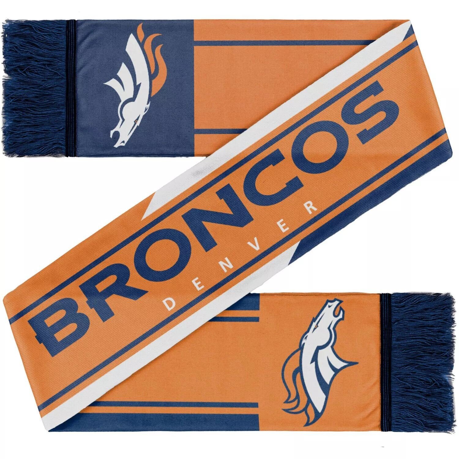 

Шарф с надписью FOCO Denver Broncos Color Wave