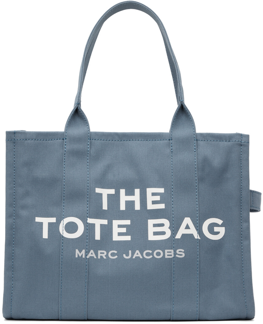 

Синяя большая сумка с короткими ручками Marc Jacobs