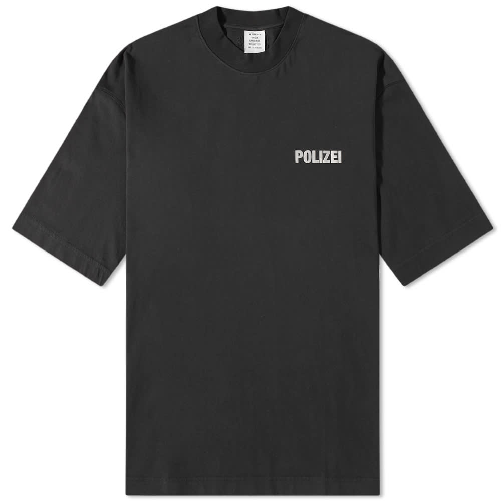 Футболка VETEMENTS Polizei Tee – купить с доставкой из-за рубежа через  платформу «CDEK.Shopping»