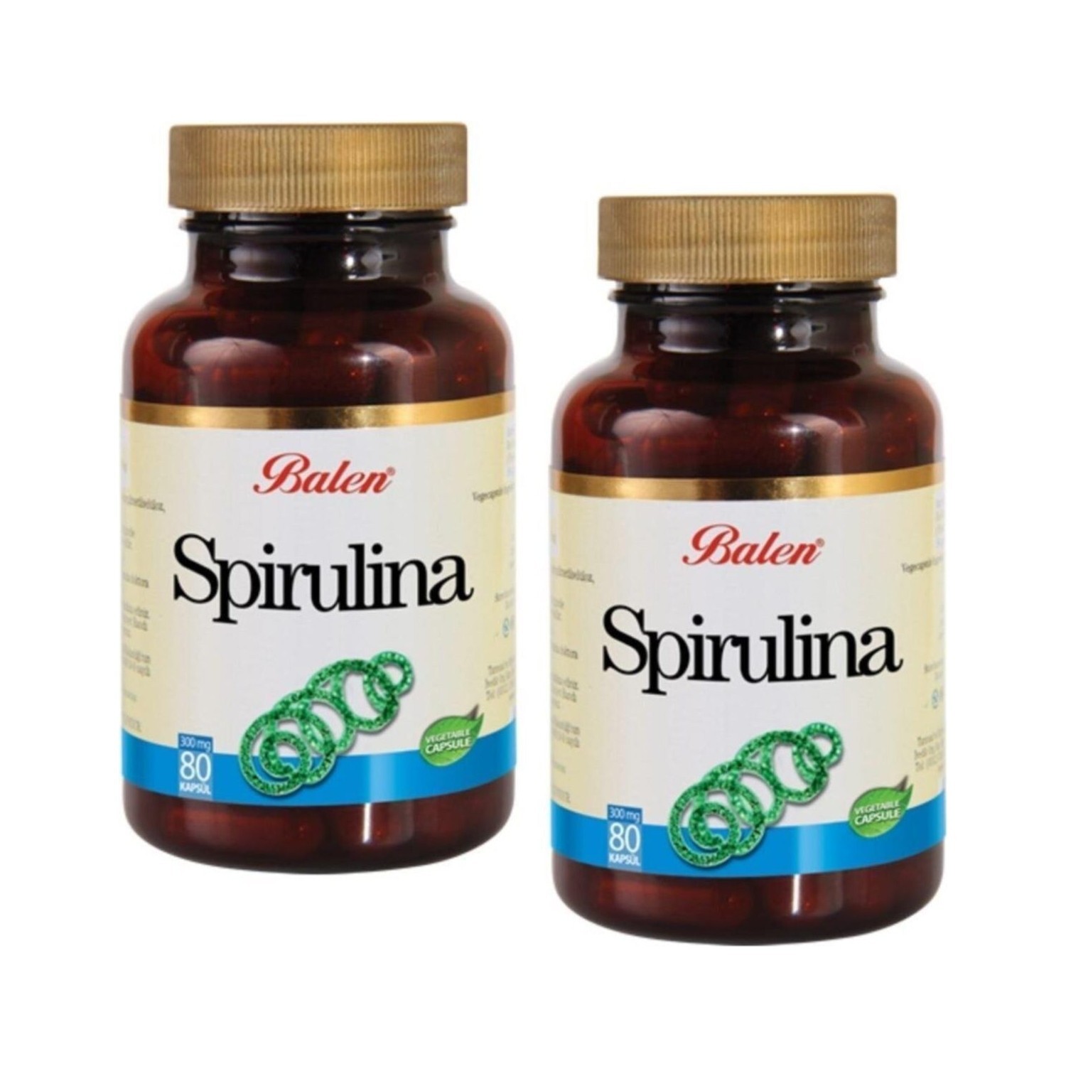 

Balen Spirulina Seaweed Blue-Green Algae Capsule 375mg 2 Pieces