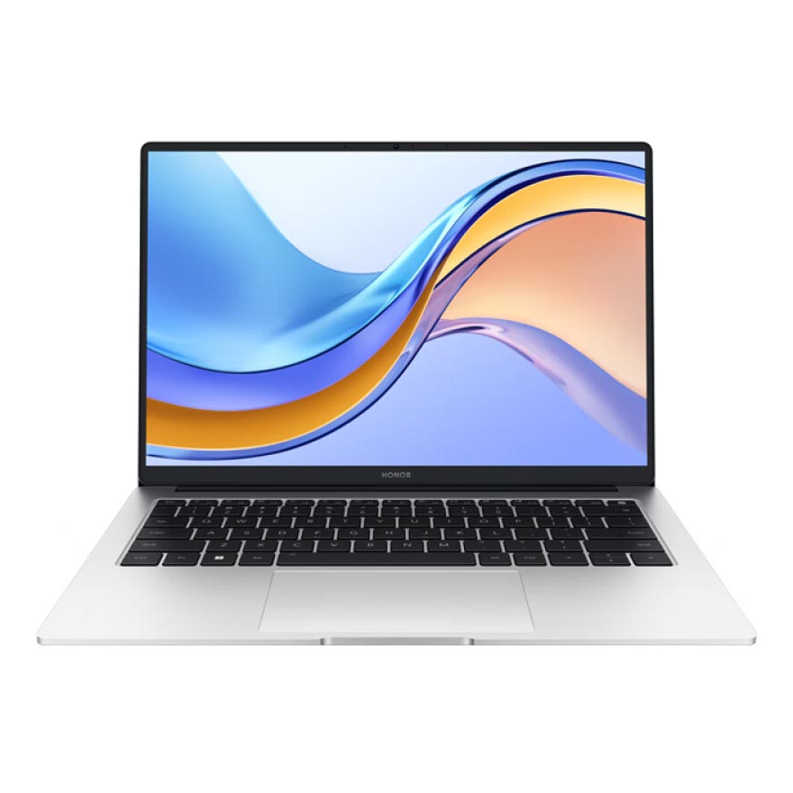 Ноутбук Honor MagicBook X 2023 14'', 16Гб/512Гб, i5-12450H, серебристый, английская клавиатура ноутбук honor magicbook x 15 i5 8gb 15 bbr wah9