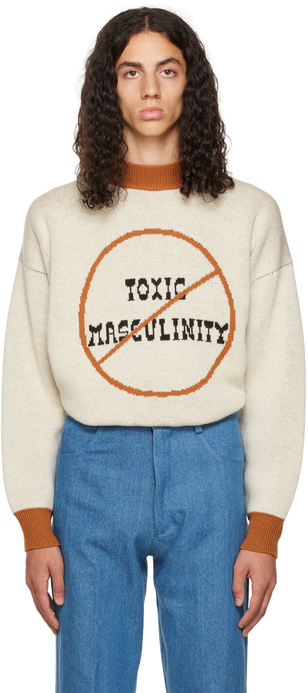 

Бежевый свитер Toxic Masculinity Tanner Fletcher