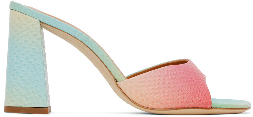 

Разноцветные босоножки на каблуке Sloane Staud