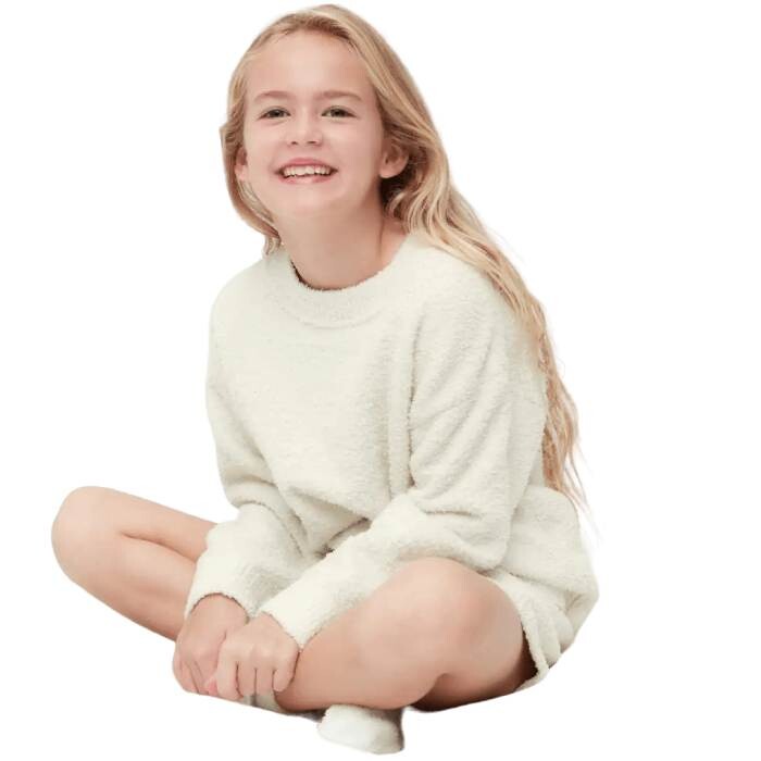 

Полувер детский Uniqlo Soft Fluffy, белый