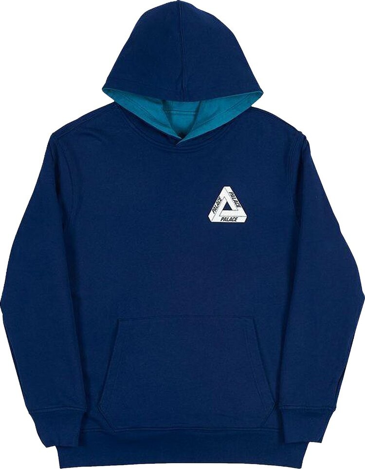 

Толстовка Palace Reverso Hood 'Navy/Teal', синий