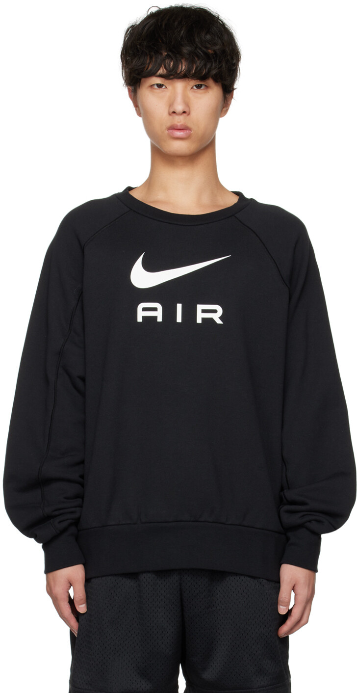 

Толстовка свободного кроя Nike Air Sportswear, черно-белый, Черный