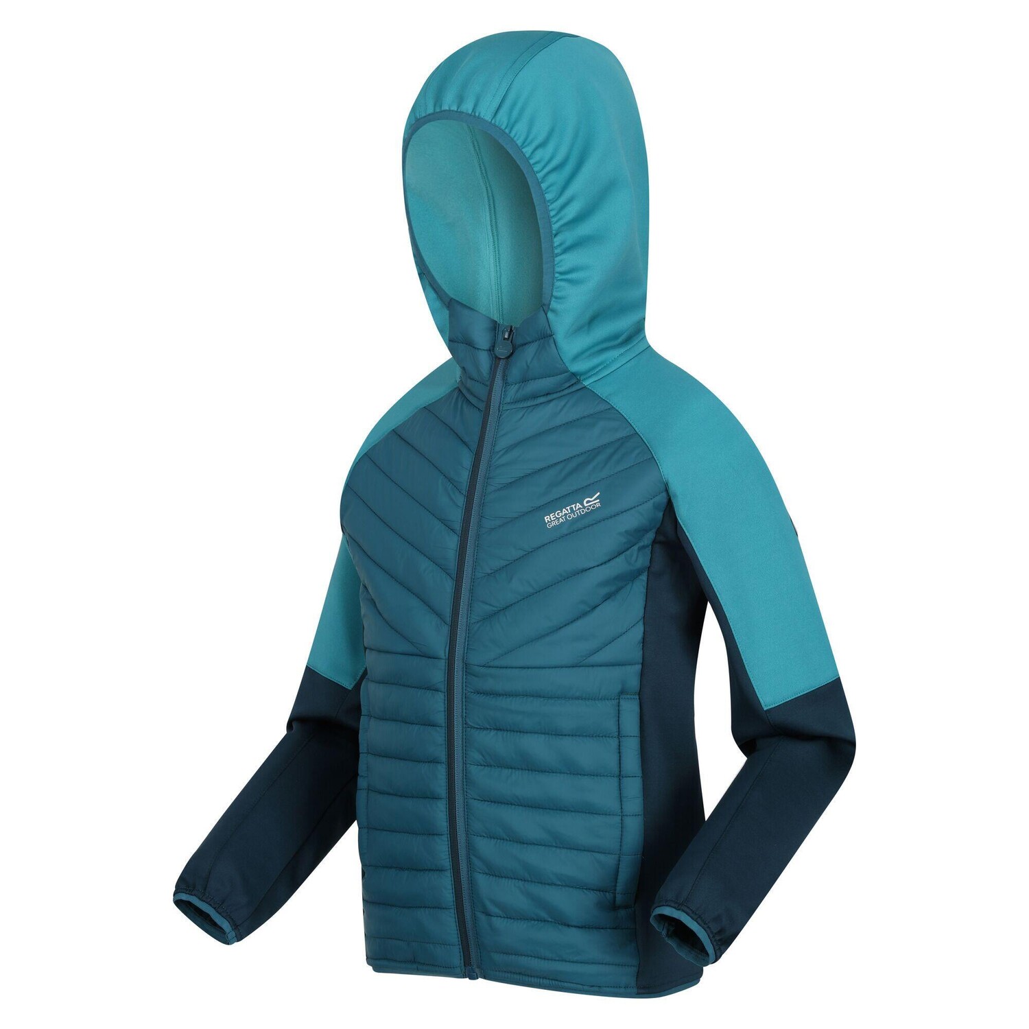 

Куртка стеганая Regatta Kielder Hybrid VI Hiking, бирюзовый/синий