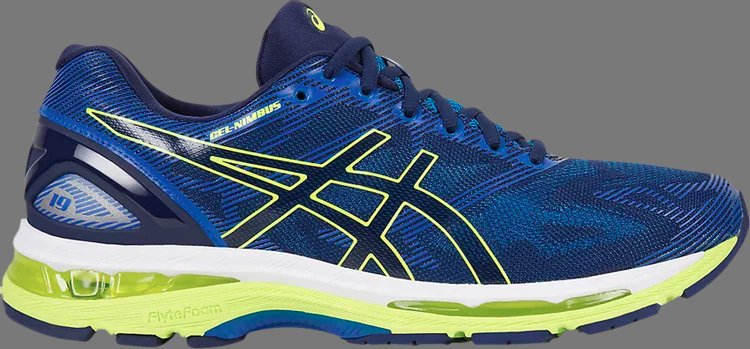 Лимитированные кроссовки gel nimbus 19 'indigo blue' Asics, синий - фото