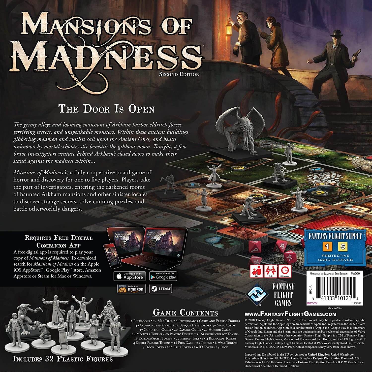 Настольная игра Fantasy Flight Games Mansions Of Madness 2nd Edition –  купить по выгодным ценам с доставкой из-за рубежа через сервис  «CDEK.Shopping»