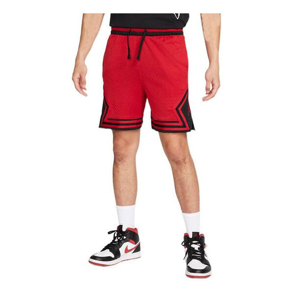 

Шорты Men's Jordan Sport Dri-Fit Stripe Detail Drawstring Lacing Straight Red, Красный