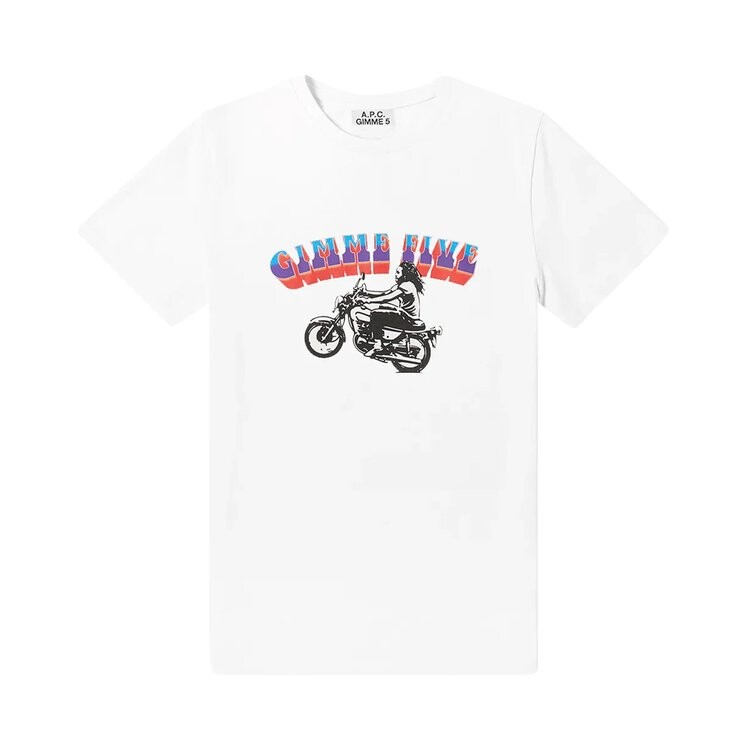 

Футболка A.P.C. Samy T-Shirt 'White', белый