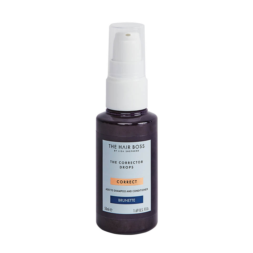 

The Hair Boss The Corrector Drops капли корректирующие темный цвет волос Брюнетка 50мл