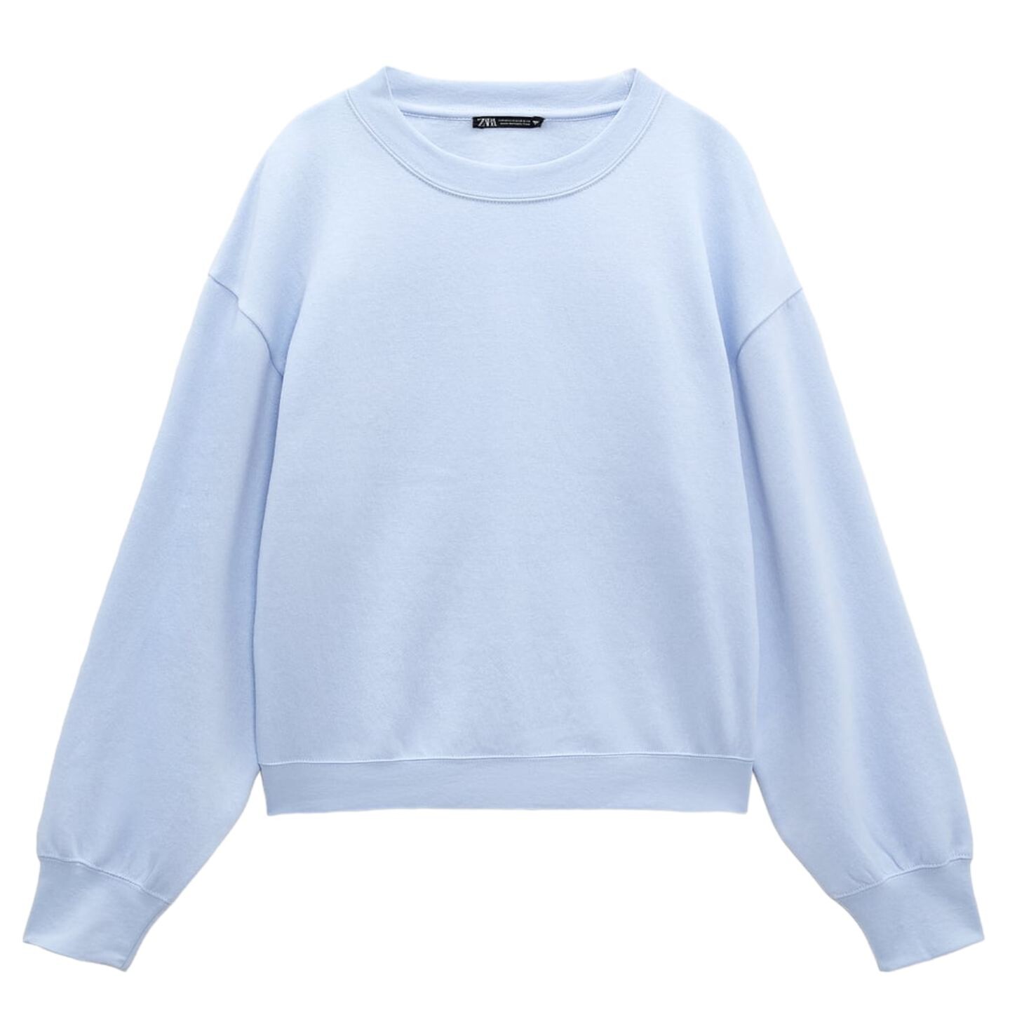 

Толстовка Zara Plush, голубой