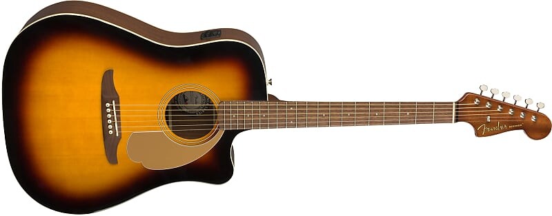 

Электроакустическая дредноут-гитара Fender Redondo Player в цвете Sunburst 0970713003