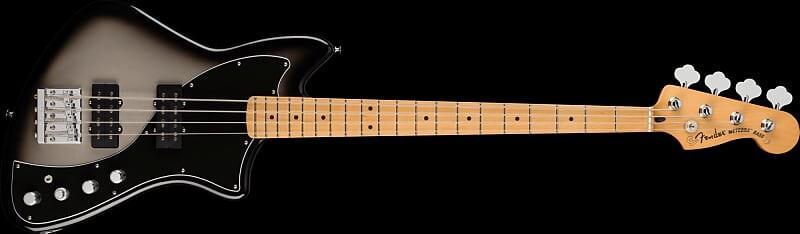 

Fender Player Plus Active Meteora Bass — Silverburst с сумкой Deluxe Gig Bag 0147392391
