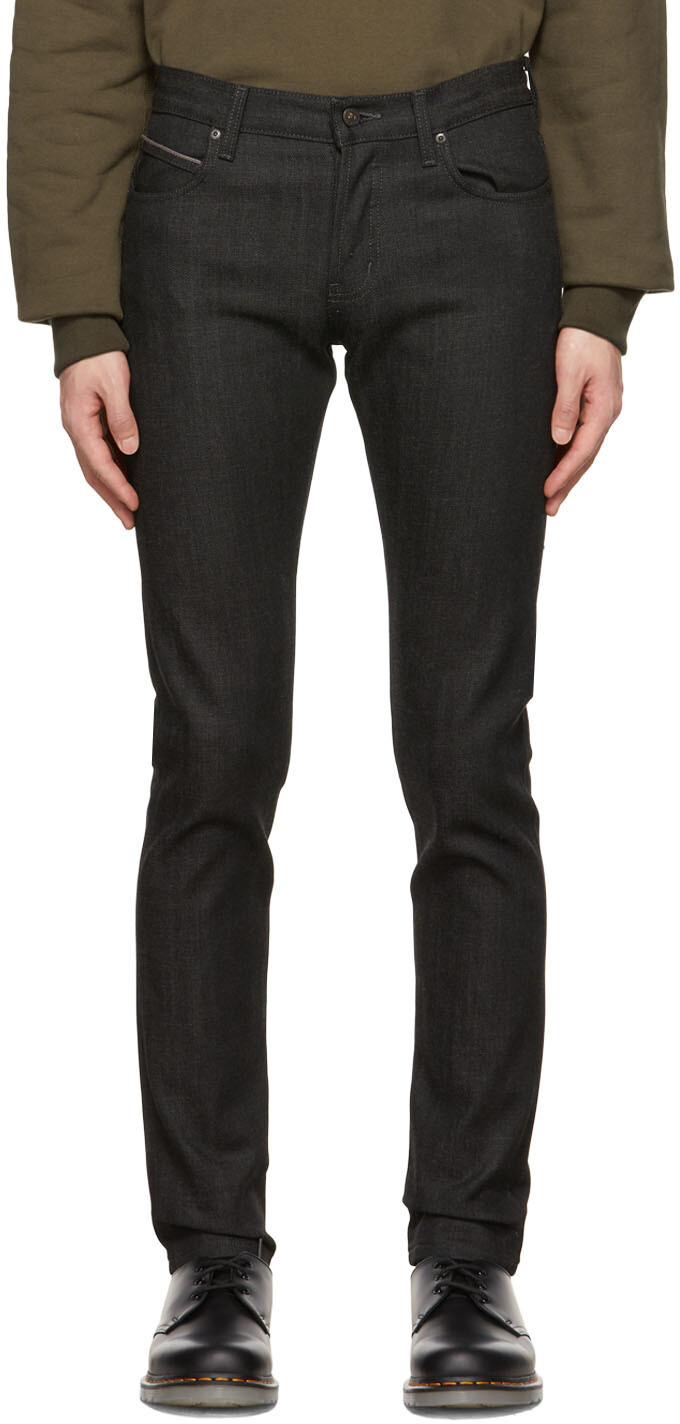 

Черные джинсы Super Guy Naked & Famous Denim