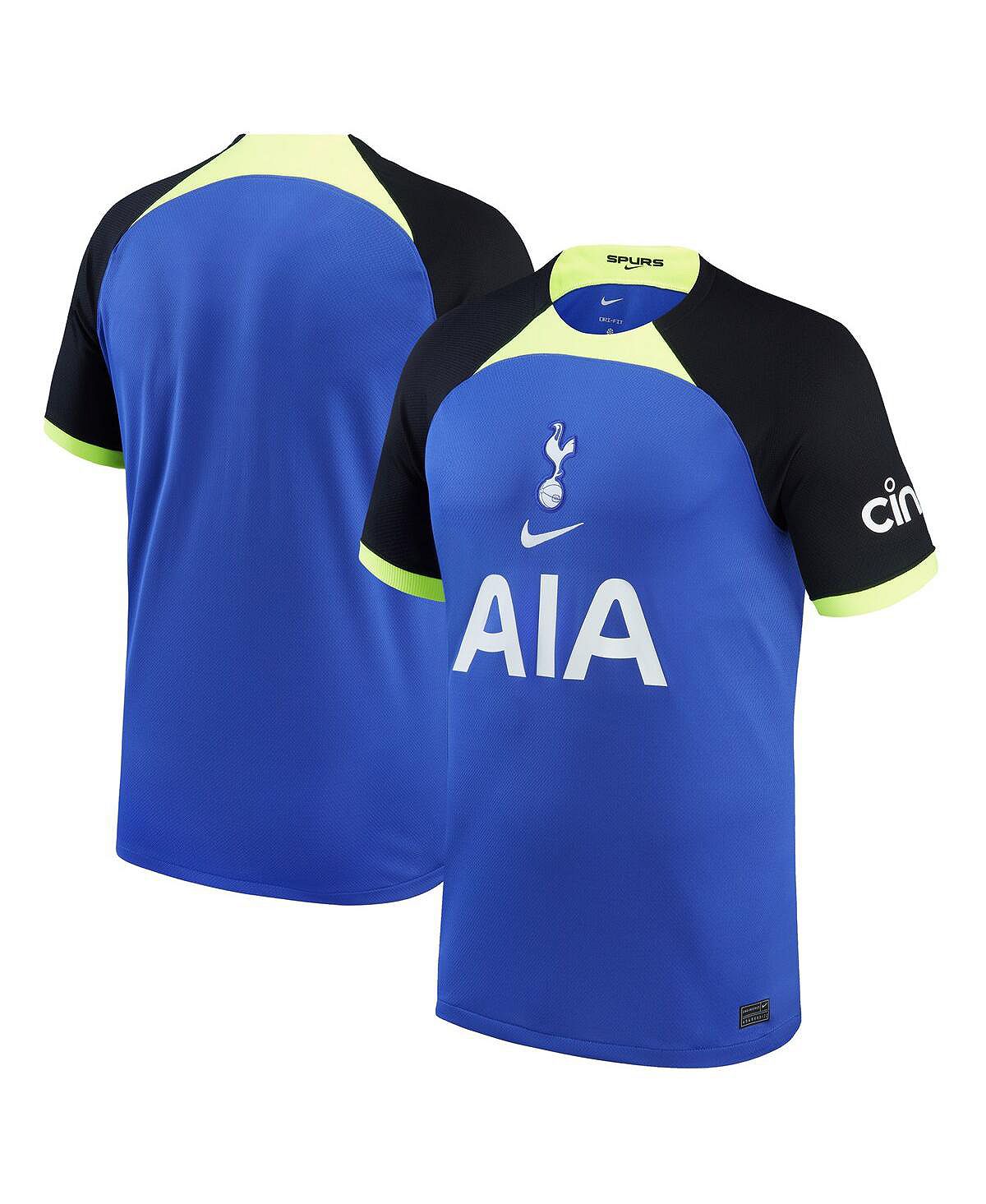 цена Мужская синяя футболка тоттенхэм хотспур 2022/23 away breathe stadium, копия Nike, синий